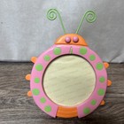 Ladybug Picture Frame Pink Green Kids Nursery Decor Love Bug W  Box