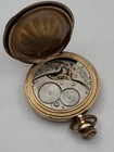 Antique 1907 Waltham 0s 7j Gold Filled Hunting Case Pocket Watch B b Royal -runs