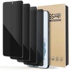 2 4-pack Hd Screen Protector For Samsung Galaxy S21  Plus Privacy Tempered Glass