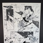 Batman Superman  30 Lobo Original Comic Art Rocha Leisten Dc 2016 Tom Taylor