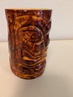 Vintage Hawaii Tiki Mug Brown Glaze Cup Trader Vics Art Studio Potter Tiki Bar