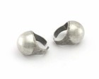 Domed Adjustable Ring Antique Silver Plated Brass  19mm 9us Inner Size  Oz3641