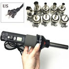 110v Hot Air Torch Plastic Welding Gun Welder Pistol Hot Gas Welder W  Nozzles