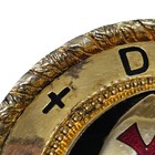 Knights Templar Denver Commandery No 25 Belt Buckle Gold Tone Masonic Vintage