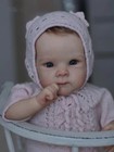 22  Handmade Reborn Baby Dolls Realistic Newborn Girl Doll Vinyl Silicone Gift