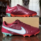 Nike Tiempo Legend 9 Elite Fg Soccer Cleats Mens Size 11 Team Red Burgundy New