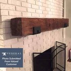 Appalachian 6 In  X 6 In  X 6 In  Black Mantel Bracket