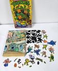 Vintage 1989 Teenage Mutant Ninja Turtles Colorforms Adventure Set Merchandise