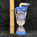 Disney Store Winnie Pooh Heffalump Elephant Roo  Tumbler Glitter Snow Globe Cup