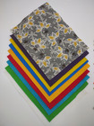 Lot Of 22 Colorful Print Glitter 9 5  X 11 5  Craft Felt Sheets