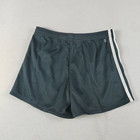 Adidas Shorts Girls L  14  Black Elastic Waist Striped Side Running Gym Athletic