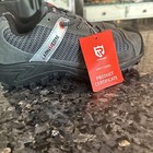 Larnmern Steel Toe Shoes Men s Size 6 5 Work Safety Sneakers Grey Black