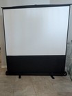 Draper Road Warrior 80  Diag 64  X48   Pop Up Portable Projection Screen Rugged