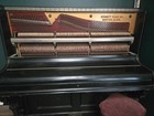 1883-1884 Everett  cabinet Grand  Upright Piano     Serial  7736