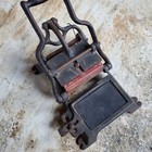 Antique Baltimore Printing Press Cast Iron   Original Block Card Paper Holder