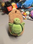 Capybara Stuffed Animals With Turtle Backpack Soft Small  