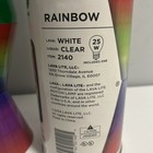 2014 Colormax Lava The Original   14 5   Rainbow Lava Lamp  model 2140 