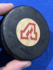 Vintage 1970   s Atlanta Flames Art Ross Converse Game Hockey Puck