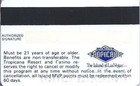 Tropicana Casino - Las Vegas  Nv - 2nd Issue Slot Card  Raised Printing Design