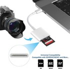 Sd Card Reader For Iphone ipad lightning To Sd Card Camera Reader Adapter Con   