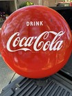 1950 s Vintage Coca-cola Soda Advertising Porcelain Round Button 24 