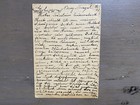 Old Collectible Postcard From Poland To Palestine 1939