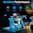 10kg Rotary Welding Positioner Turntable Timing 220mm Chuck Foot Switch 110v