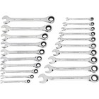 Gearwrench Ratcheting Combination Wrench Set  20-pc   Sae And Metric  Model 