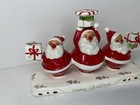 Vintage 1950 s Holt Howard Santa Candle Holder Christmas Holiday Japan Figurine
