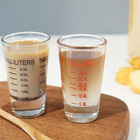 30ml - Heavy Duty Glass Measuring Cup 1 Oz Calibrated Glass Measuring Cup
