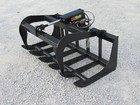 48  Root Grapple   42  Long Pallet Forks Attachment Fits Skid Steer Quick Attach
