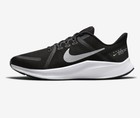 Men s Nike Quest 4 Road Running Training Shoes Sneakers Black white Da1105-006