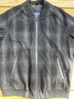 American Eagle Bomber Jacket Men   s Wool Plaid Coat Medium Quilted Lined