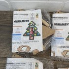 New Lot Of 5 Home Depot Kids Workshop Christmas Tree   House Ornament Craft Kit