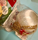 Vintage Lee Wards - Sequin   Bead Push Pin Christmas Ornament Kit  Jeweled Queen