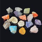 Assorted Raw Crystals 15 Colors Healing Crystal Rocks Stones 1  Bulk Large Ge   