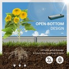 Garden Raised Planter Bed For Outdoor Vegetable Flower Gardening Wood Frame