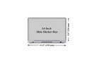 14 Inch Laptop Skin Sticker Decal Cover Wraps For Asus Dell Hp Acer Computer