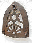 Antique The Cleveland Foundry Co Star And Sunburst Cast Iron Advertising Trivet