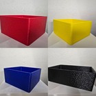 36 Pack 4x4x2  Plastic Drawer Organizer Bins For Tools Crafts Storage