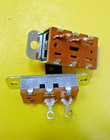 New  - 2 Pcs  Switchcraft   Spst Slide Switch Panel Mount  p n 46202lr 