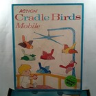 Mcm Action Mobile Cradle Birds Stahlwood Toy Mfg With Original Box 1950s