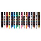 Water-based Paint Markers  Medium Point  1 8-2 5mm   Assorted Colors  16 Pack