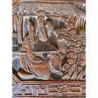 Vintage Chinese Camphorwood Chest Hand Carved Export Trunk W  Keys 29   