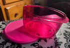 Tupperware Round Rock N Serve 2 Liter - Fuchsia Color New