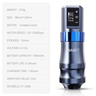 Mast Mini Tattoo Pen Kit - Cordless Corded Tattoo Gun Machine With 2 Batteries