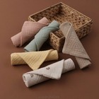 5pcs Baby Feeding Towel Soft Gauze Bath Towel Newborn Saliva Towel Burp Cloth