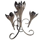Art Nouveau Tulip Silver Plate Epergne Plato E p n s  England 8 