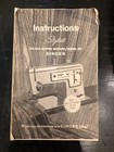 Vintage Instructions Manual Stylist Zig Zag Sewing Machine   Model 457