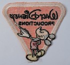 Walt Disney Productions Mickey Patch Triangular Embroidered Sew On 
